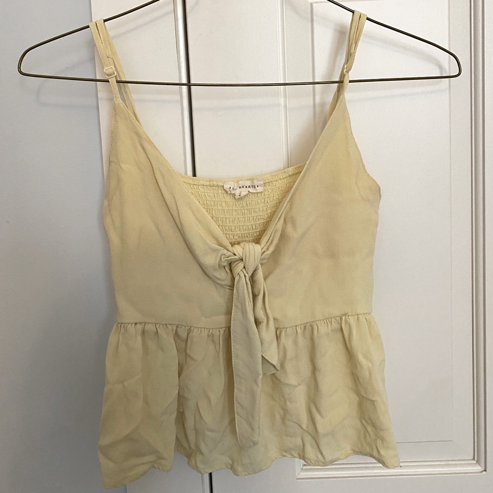 Yellow Pacsun tank top